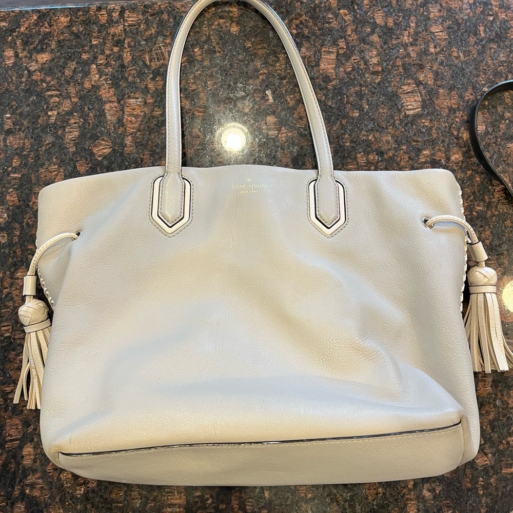 Kate Spade Grey Tote Bag